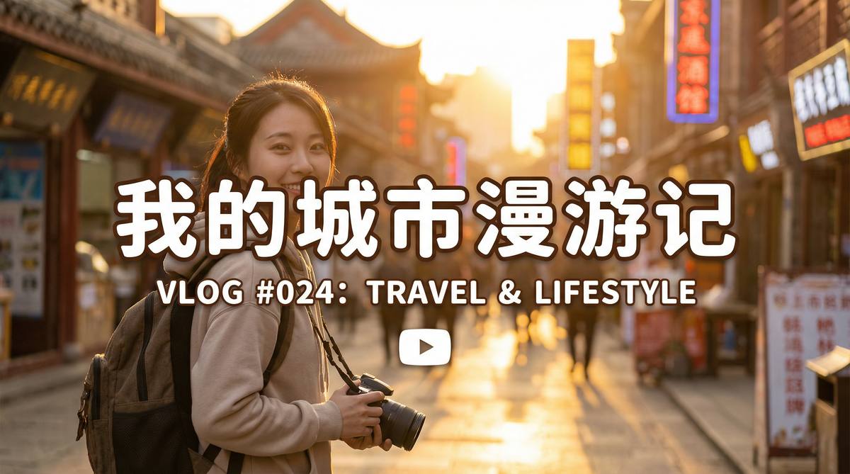 每日大赛视频-城市漫游VLOG